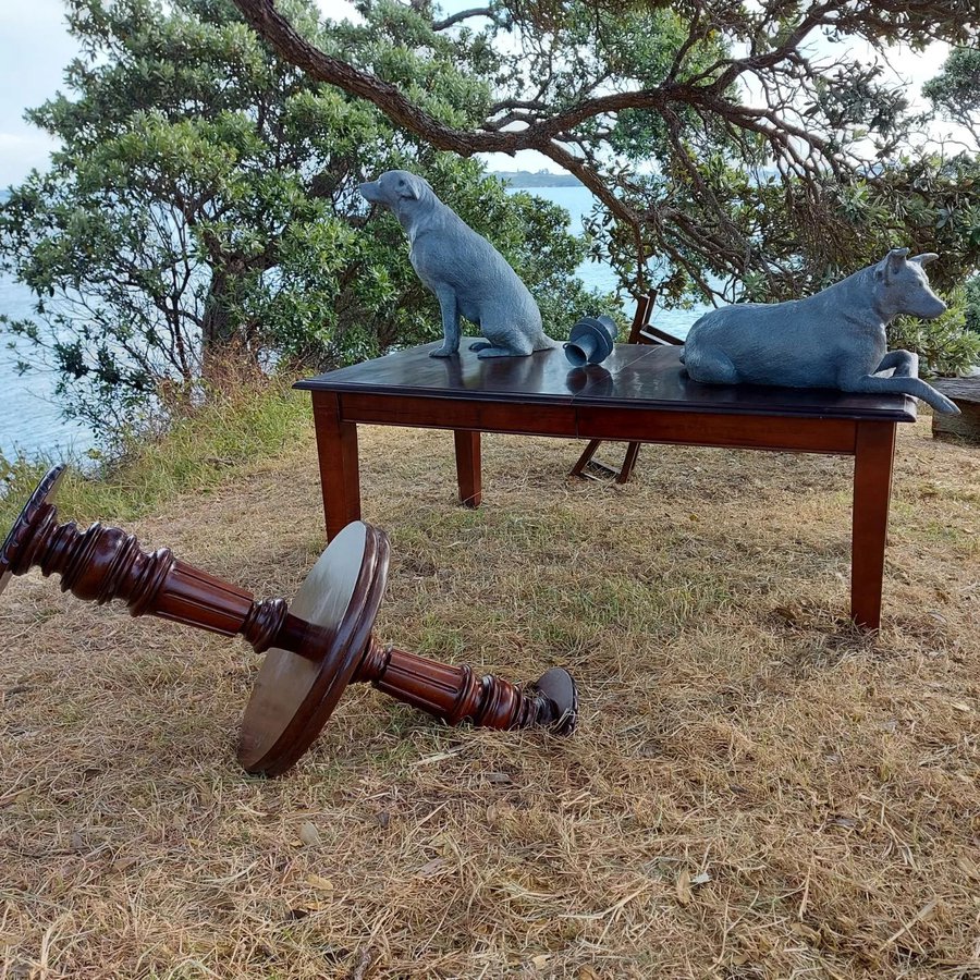 Afternoon Tea or Never Odd or Even - Sculpture on the Gulf 2022
